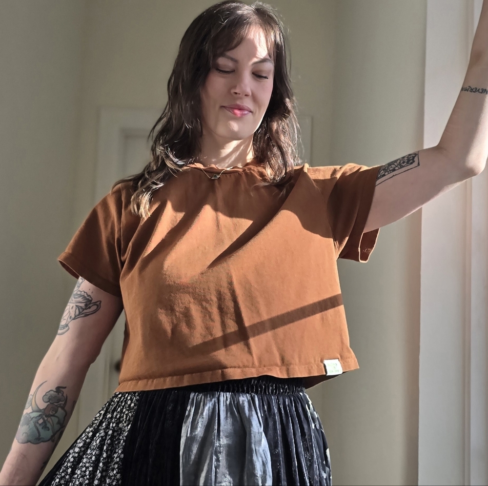 Cotton Crop Top 2X